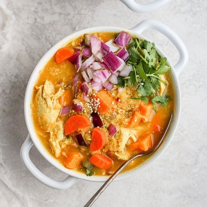 One-Pot Golden Curry Chicken Soup: Healing & Anti-Inflammatory